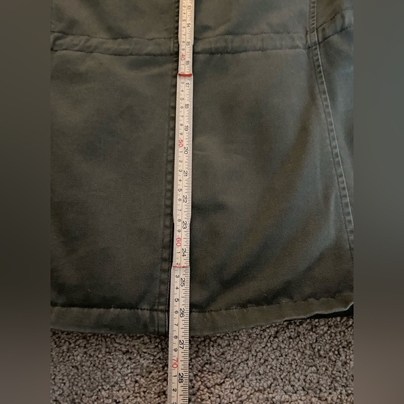 Michael Kors Jacket Womens Medium Green Utility Hooded Quilt Lined - Picture 7 of 7